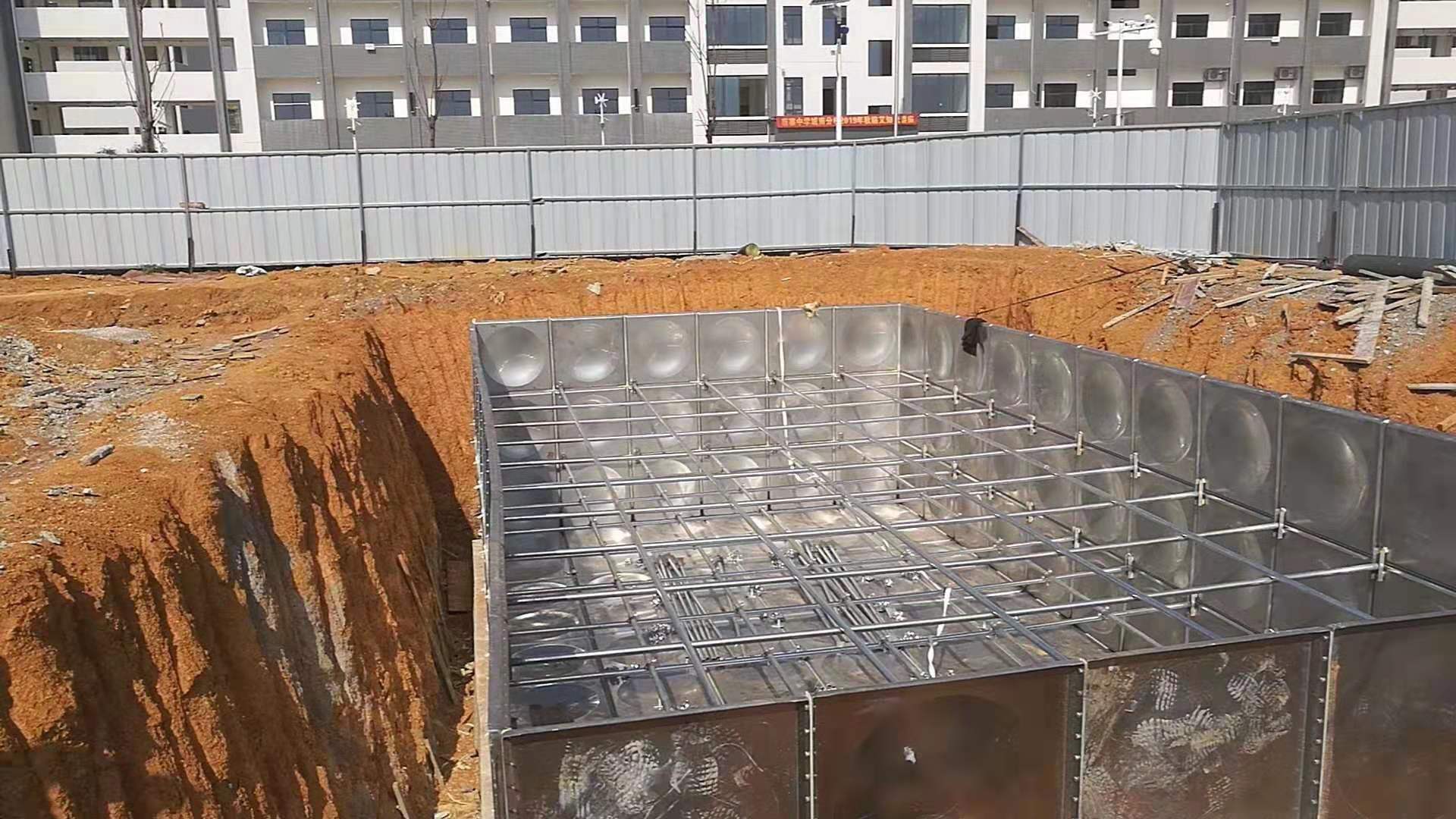地埋式水箱安裝